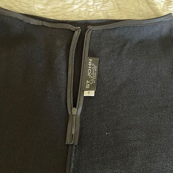 ST.JHON by Marie gray black maxi skirt size 6 - Picture 4 of 15